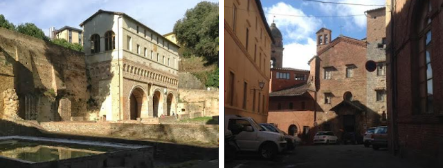 Immagini dei luoghi visitati il settimo giorno di Siena in Sette giorni