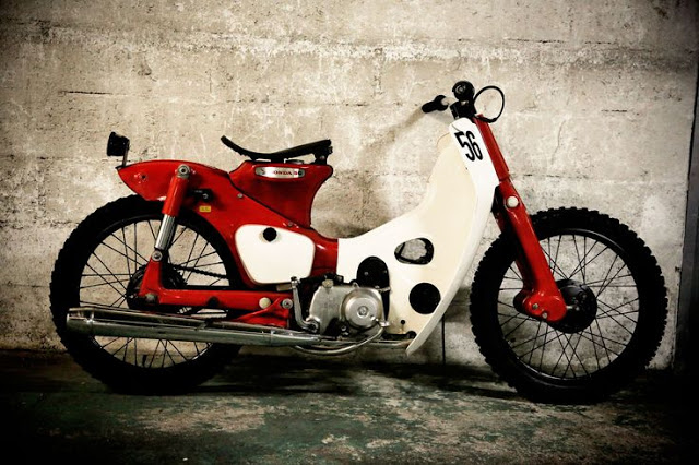 Honda Super Cub 50 lên dáng bobber  Tu Thanh Da