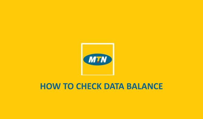HOW TO CHECK MTN DATA BALANCE