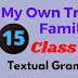 My Own True Family Class 10  Do As Directed Textual Grammar