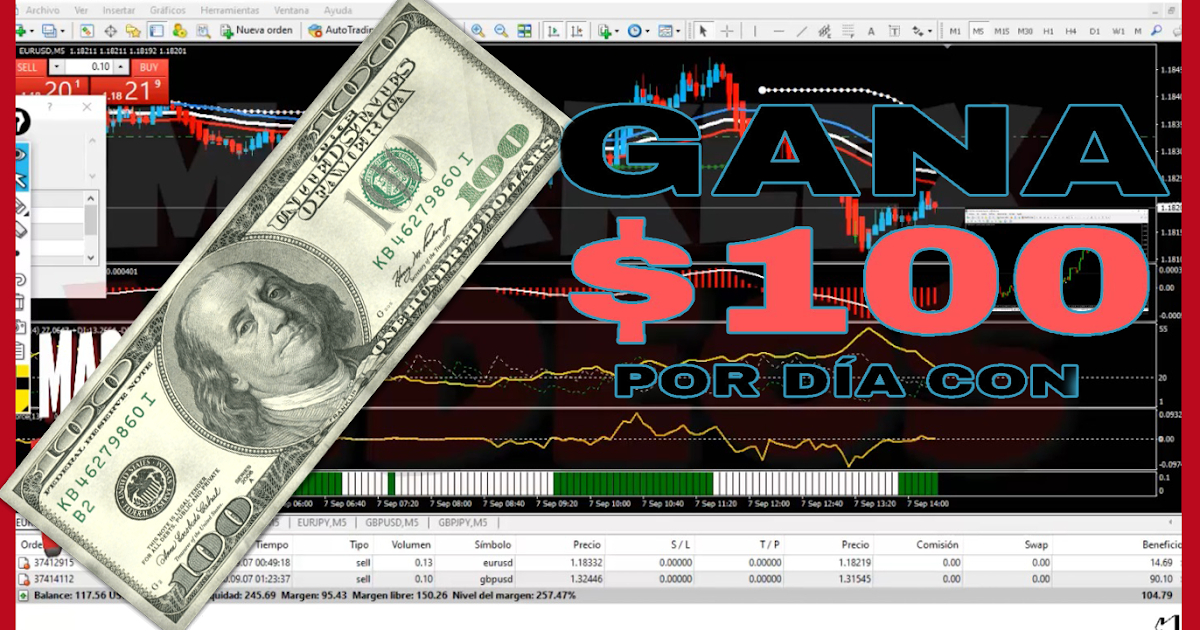 Como ganar 100 dólares diarios en forex