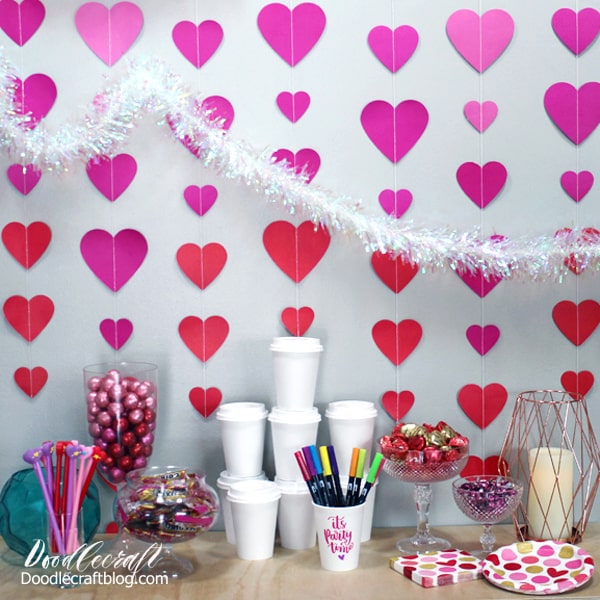 Host the perfect Happy Galentine's Day Party with Oriental Trading party supplies. Invite your besties over for some coffee cup decorating, yummy treats and lots of chatting! Everything needed for the perfect Valentine's party at Oriental Trading.