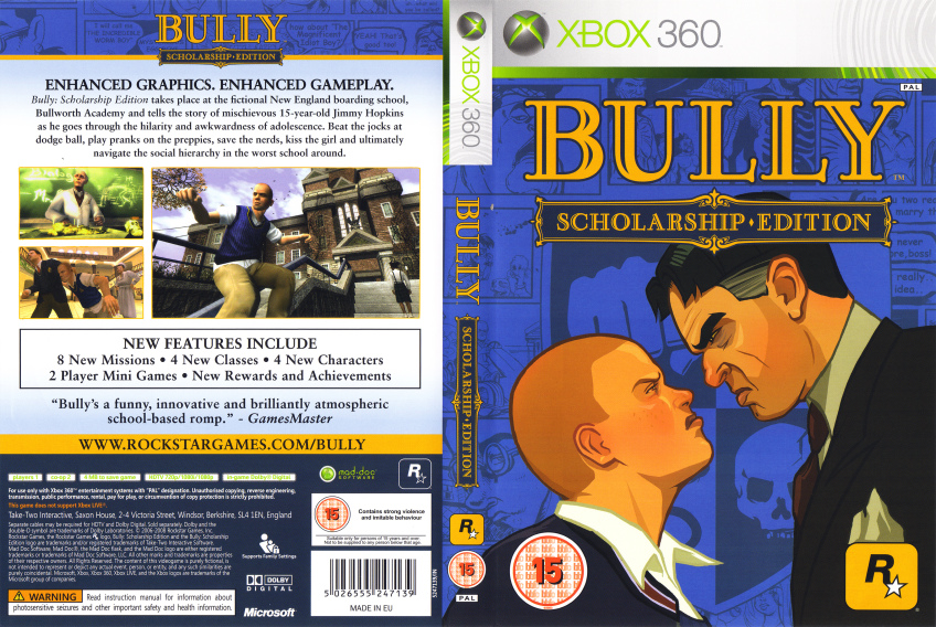 Bully Scholarship Edition Highly Compressed - Ultra Compressed