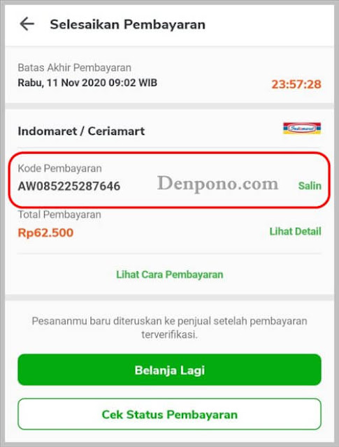 Cara Bayar Tokopedia di Indomaret dan Alfamart