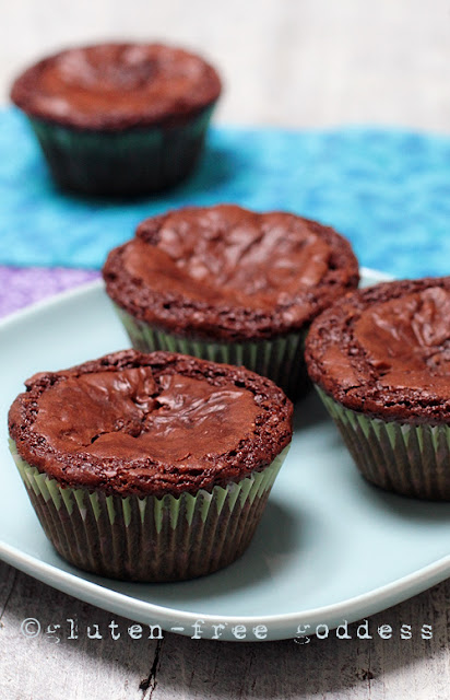 Lovely Gluten-Free Fudgy Brownie Cupcakes