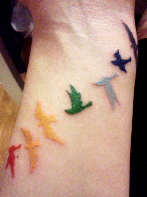 Mytattooland Com Rainbow Tattoo Designs