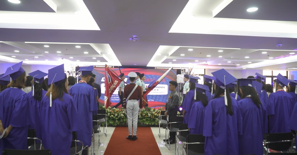 SUCCESS AMA College Caloocan Holds First Senior High School Graduation