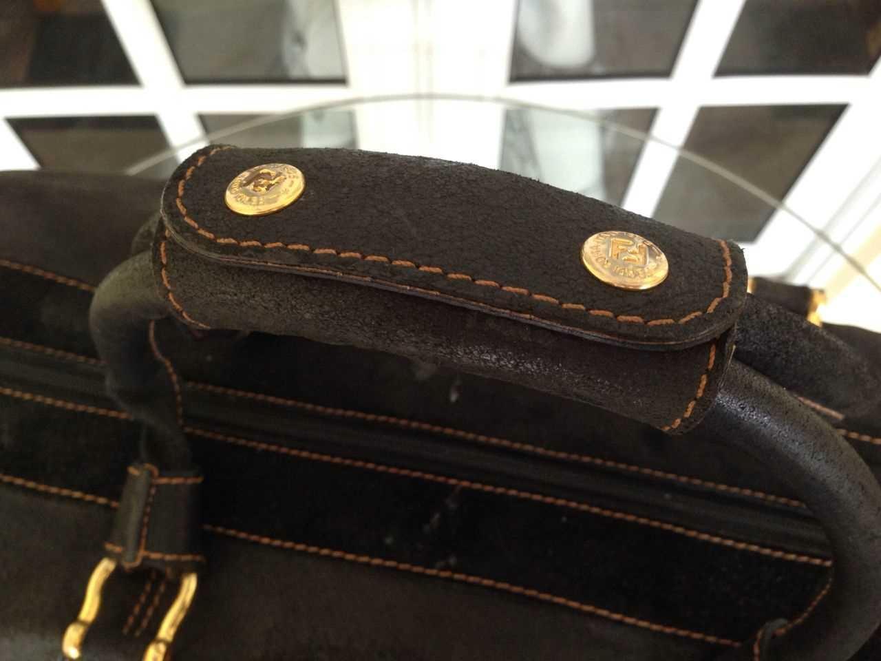 Fendi Black Calf Leather Bos Taurus Luggage And Travel main image 1