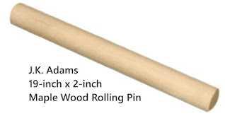 rolling pin, straight sided