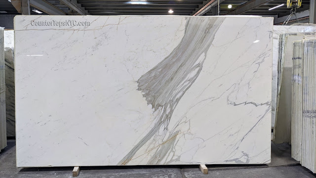 Calacatta Gold Marble Slab in NYC
