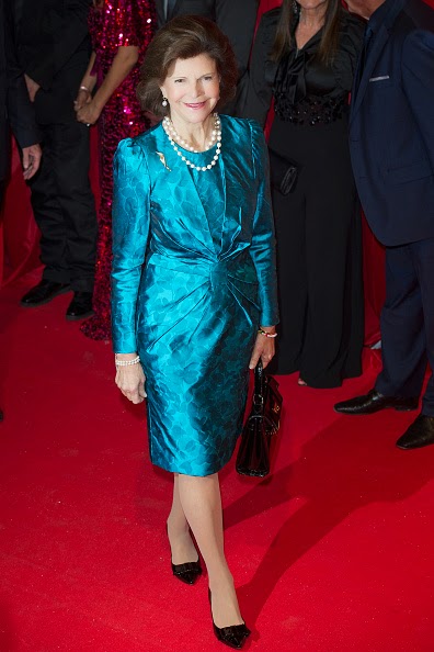 Queen Silvia attends the Ein Herz Fuer Kinder Gala 2014