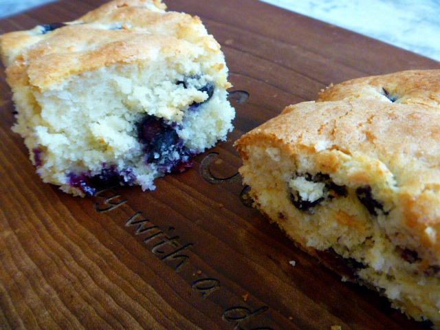 Buttermilk Blueberry Breakfast Cake - Perfect for Easter Brunch or a weekend breakfast - Slice of Southern