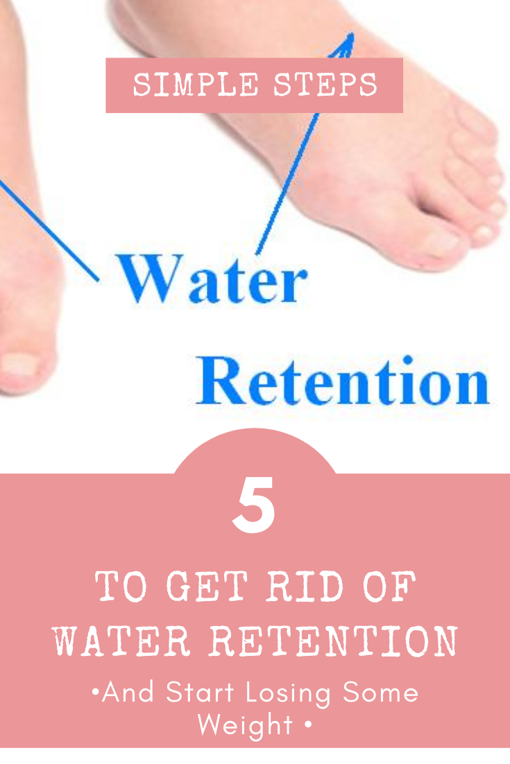 How to Get Rid of Water Retention and Lose Weight With 5 Simple Steps