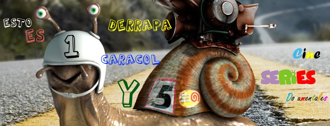 Esto es un caracol...y derrapa.