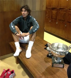 Rafael Nadal copa Roland Garros