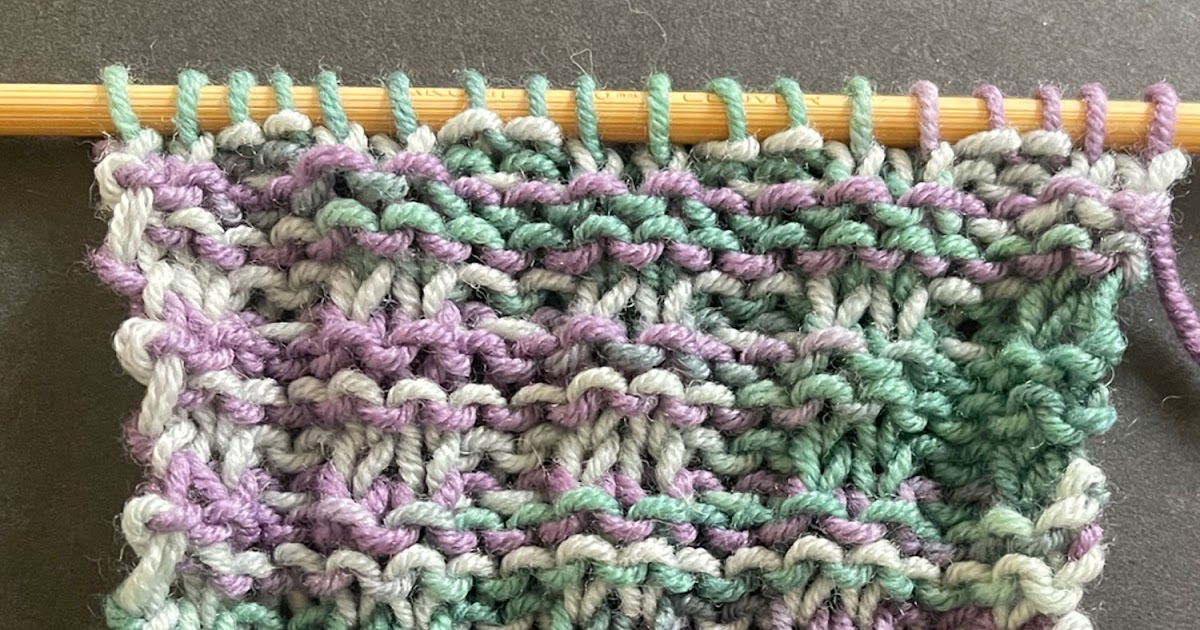 Ridge Rib Stitch The Weekly Stitch