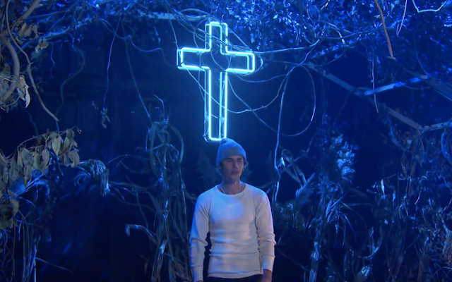 Justin Bieber gives emotional performance of ‘Holy’ on 'SNL' featuring Chance the Rapper