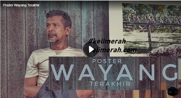 Poster Wayang Terakhir Lakonan Namron,Eby Yus