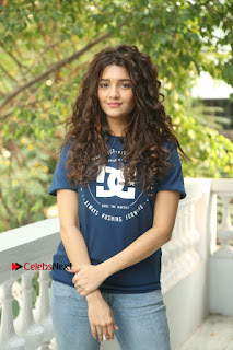 Actress Rithika Sing Latest Pos in Denim Jeans at Guru Movie Interview  0007
