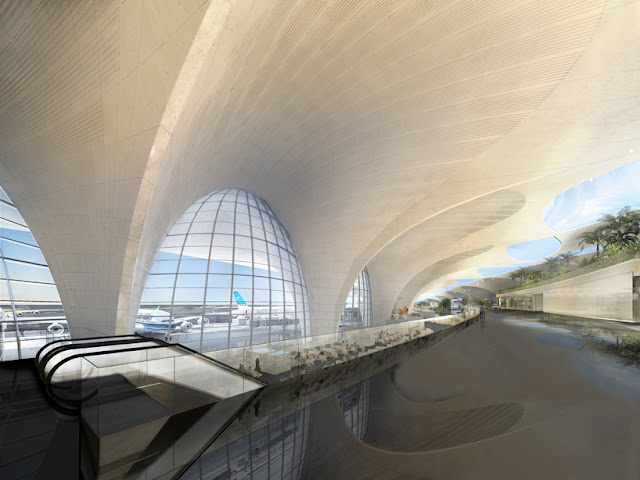 مطار الكويت تحفة معمارية ستتسع لـ50 مليون زائر كل عام