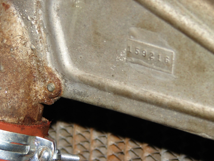 Ray's 1919 T: Honeycomb Radiator