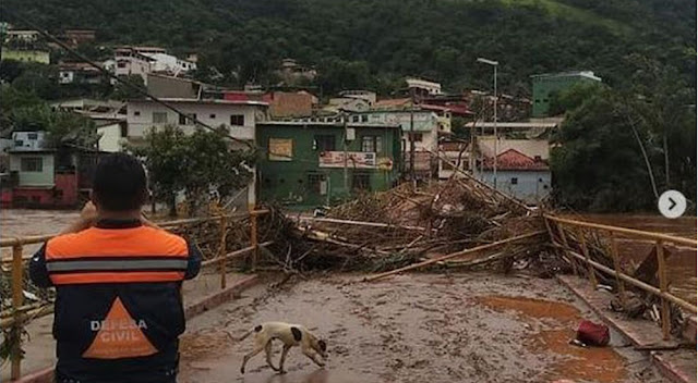 Número de mortes pelas chuvas chega a 55 em Minas Gerais