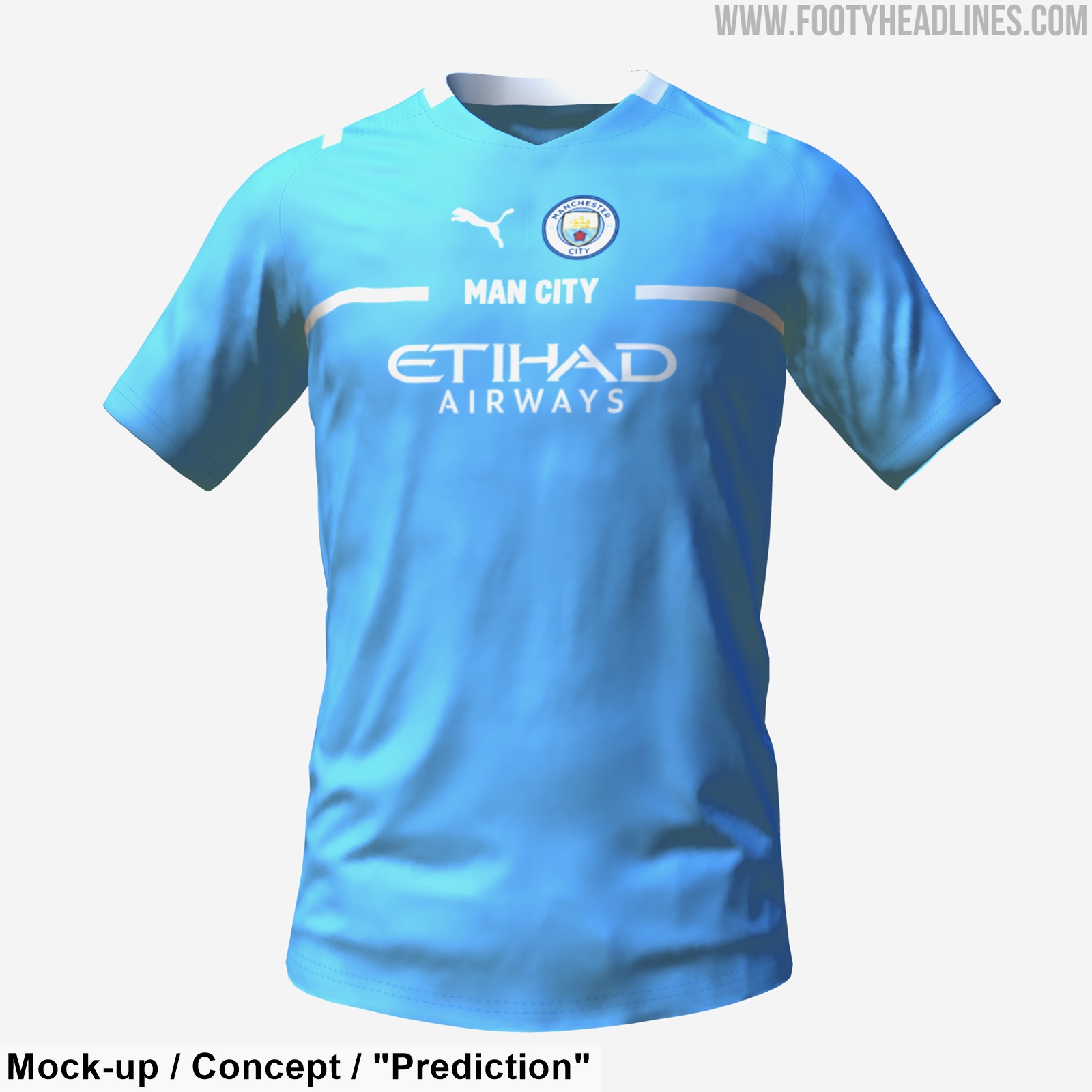 Puma Manchester City 21-22 Home Kit To Look Like This? - Headlines