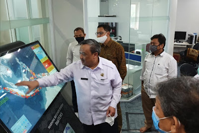 Lembaga Penyiaran Kurang Responsif pada Peringatan Dini Bencana. BMKG Pasang Alat Ini di Kantor KPI Pusat