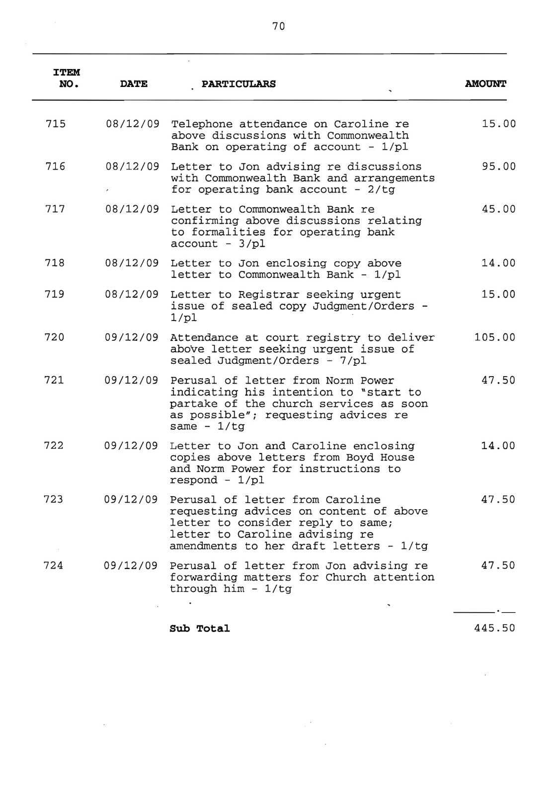 Filed Application for Assessment of Solicitor/Client Costs Filed Application for Assessment of Solicitor/Client Costs