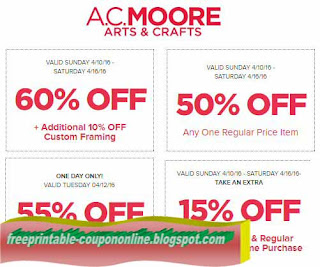 Free Printable AC Moore Coupons
