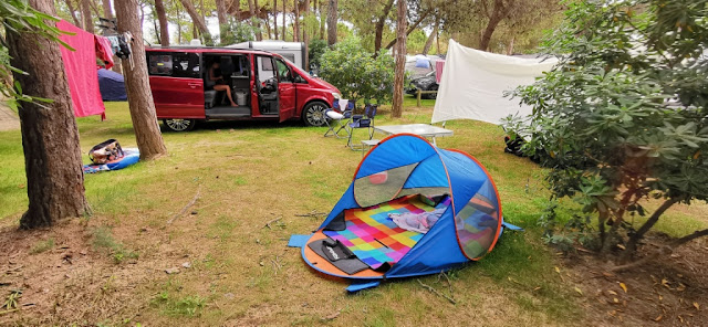 Fique na frente da caravana