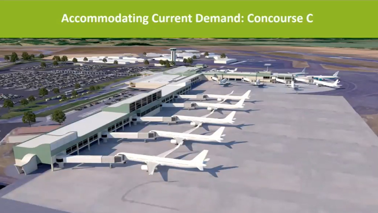 Eugene Airport Terminal Map
