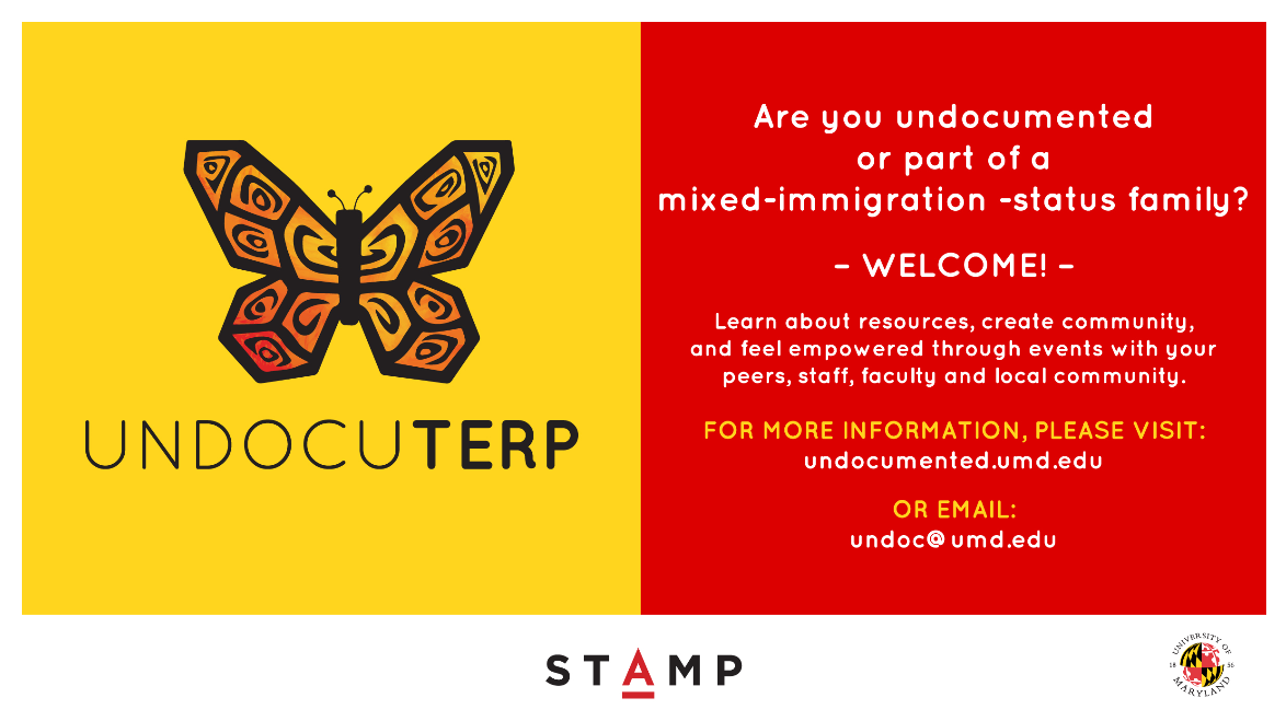 UMD PSYC ENews Resources for undocumented students and students of