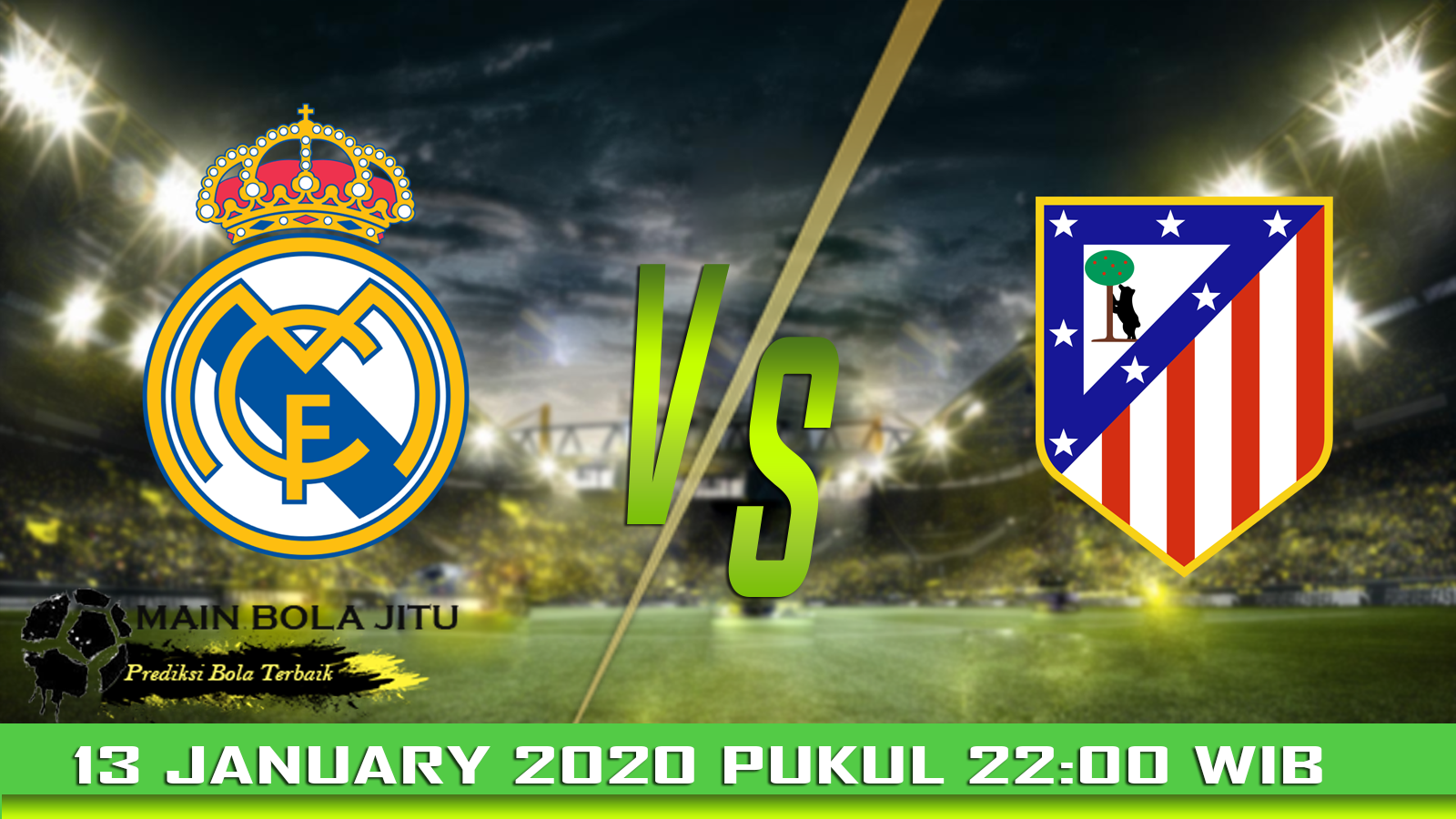 Prediksi Bola Real Madrid vs Atl. Madrid tanggal 13-01-2020