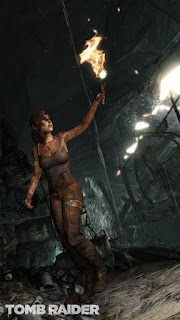 Tomb Raider 2013 Lara Croft torcia