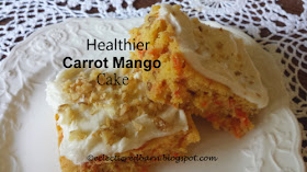 Eclectic Red Barn. Share NOW. #eclecticredbarn #desserts #carrotcake #mangodessert
