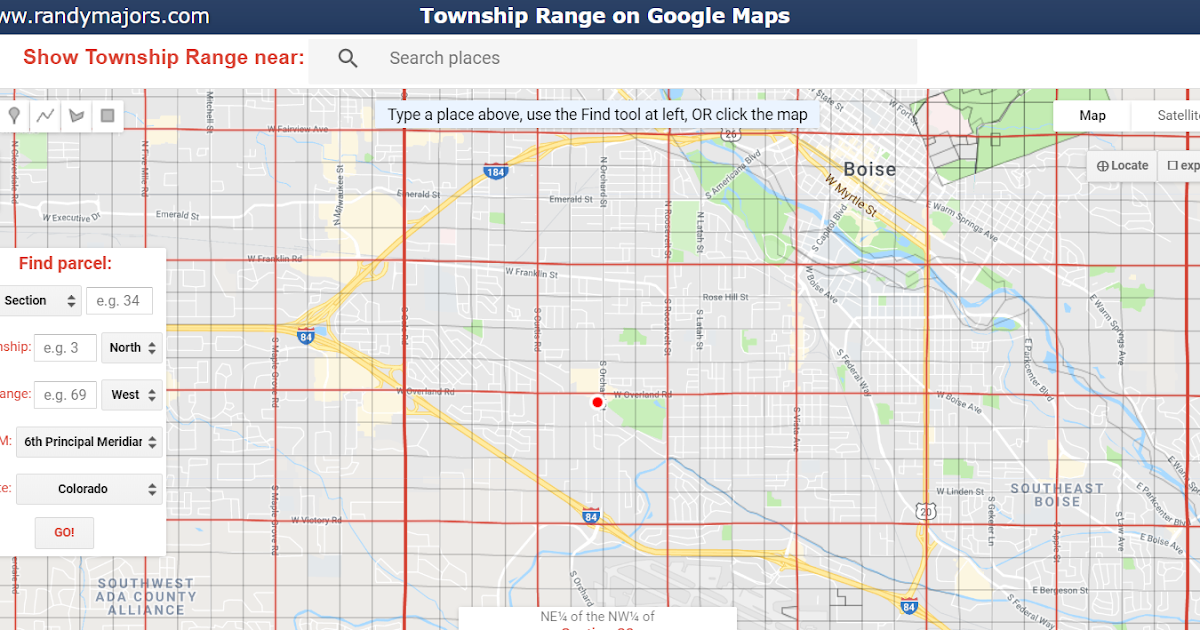Oklahoma Section Township Range Map Spain Map