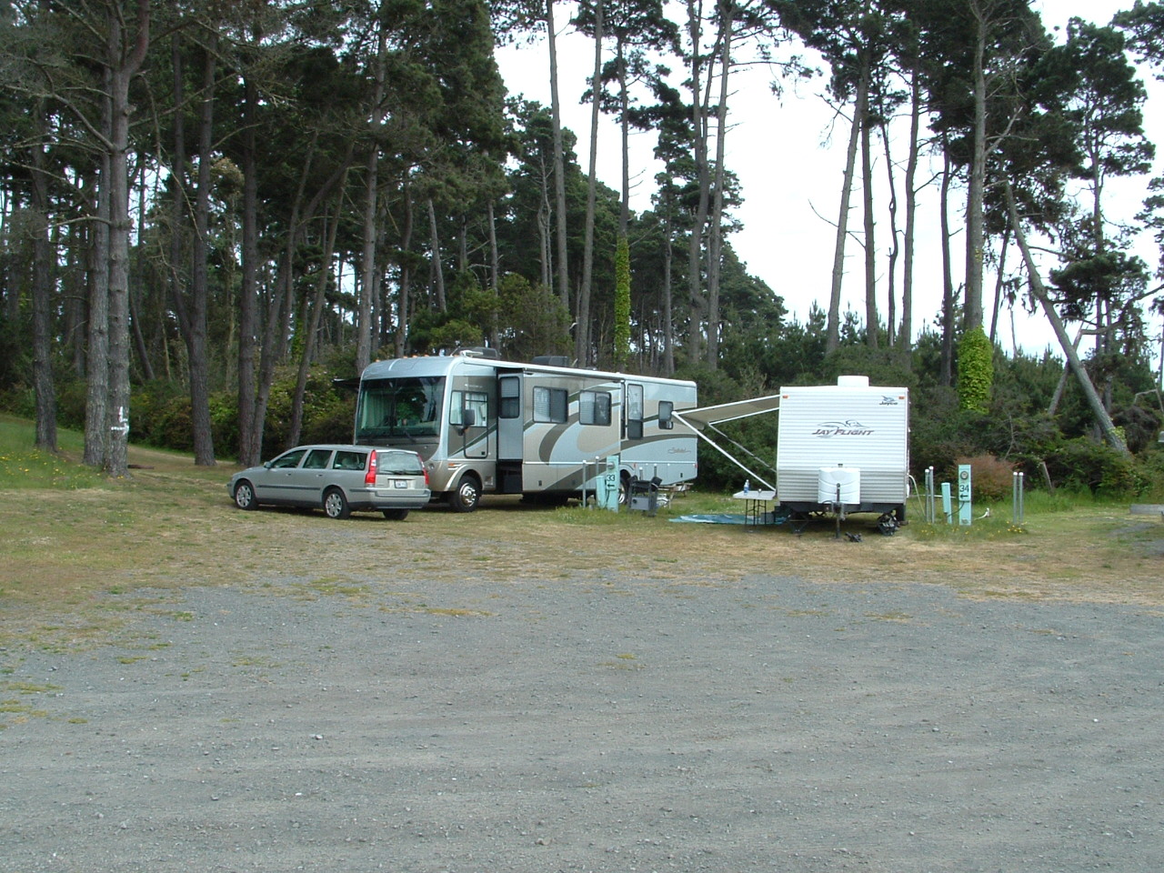Hidden Pines RV Campground Fort Bragg California RV Park Fort Bragg