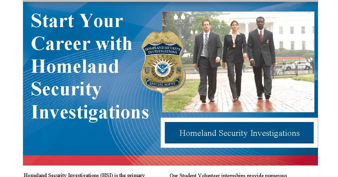 CCJS Undergrad Blog Fall 2016 Internship Homeland Security