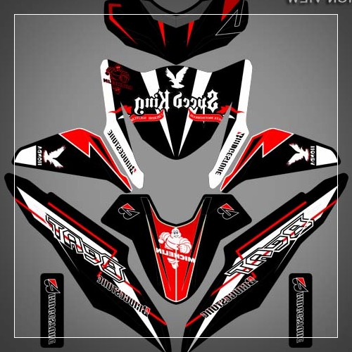 20 Kumpulan variasi stiker  motor  honda beat modifikasi 