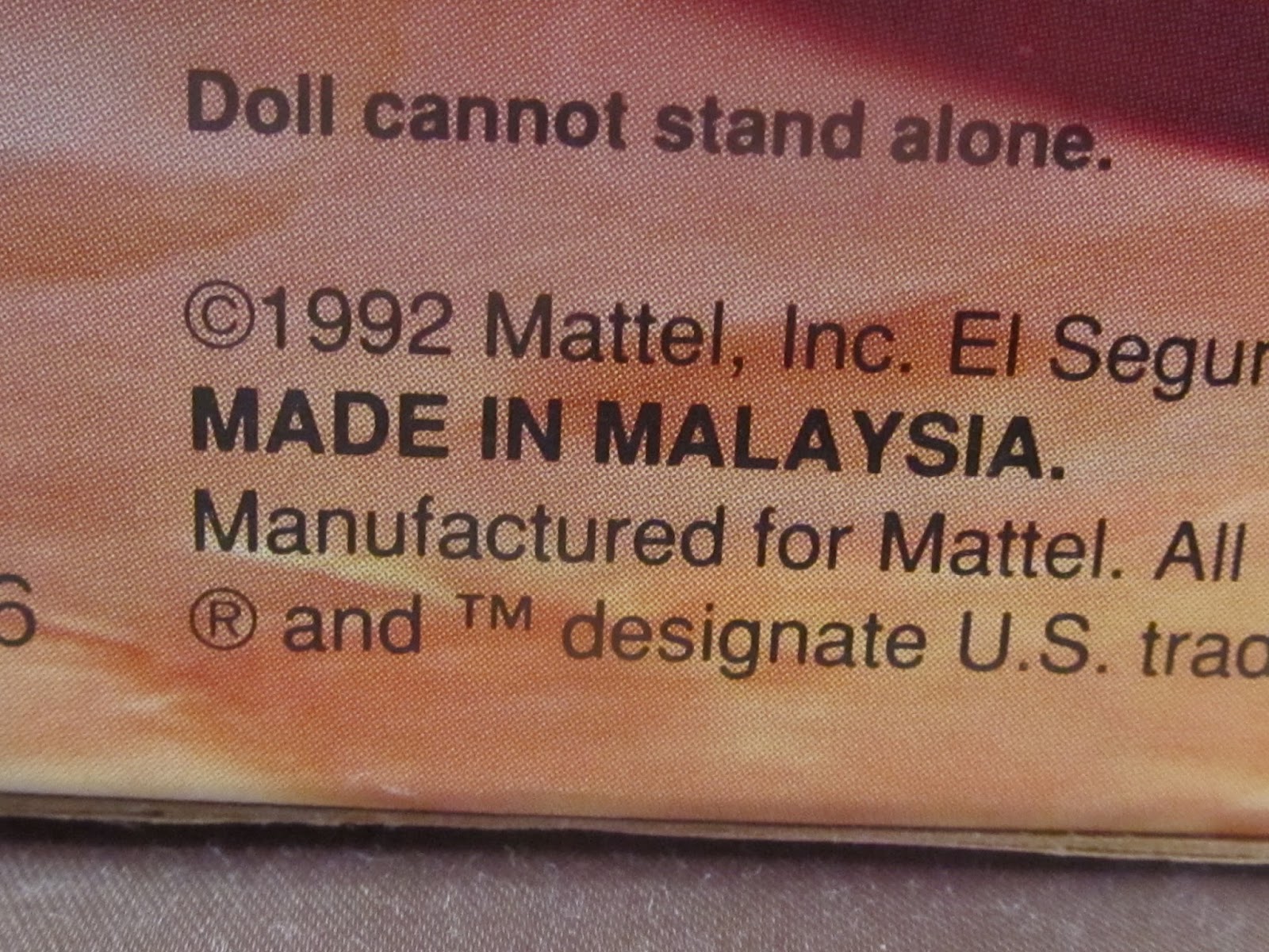 Blodwyen's Blog: Radiant in Red Barbie 1992