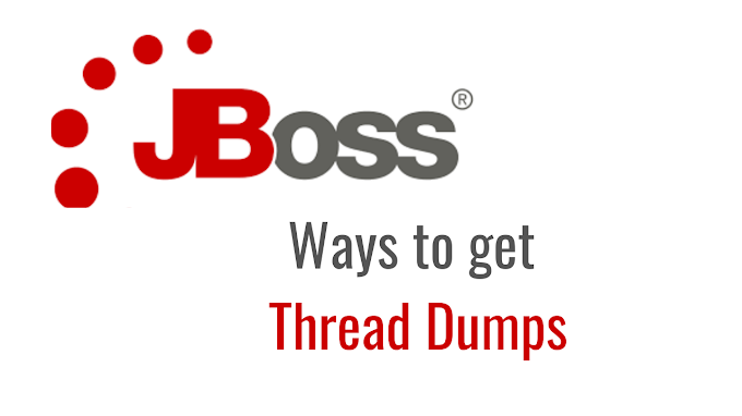 How to take thread dump from JBoss Server