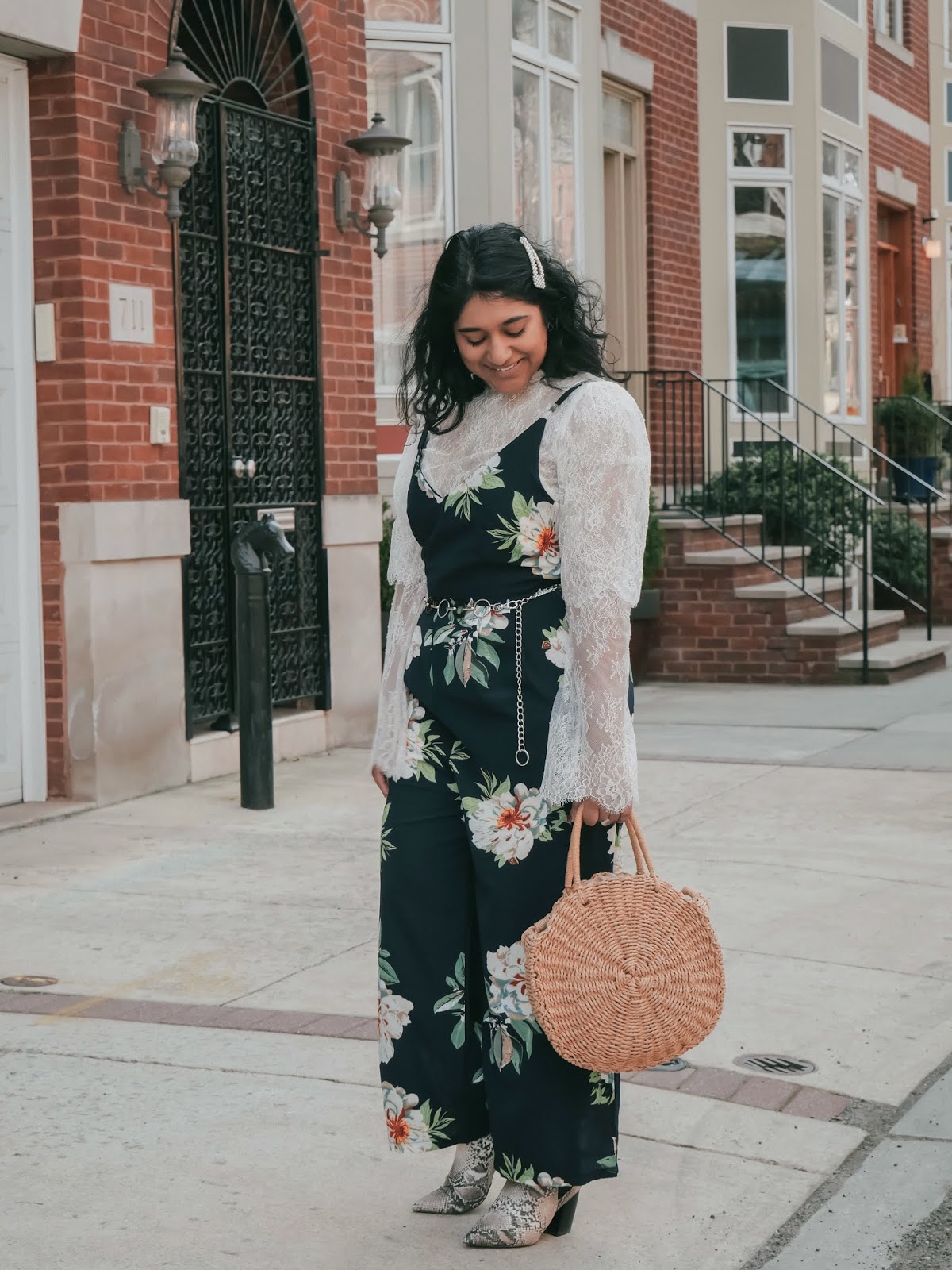 Layering A Jumpsuit + 10 Fun Facts About Me | Paint The Town Chic