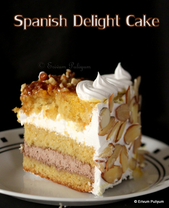 Erivum Puliyum Spanish Delight Cake San Marcos Cake(Step by Step