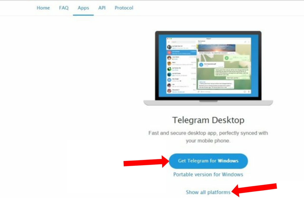 Telegram web a vs k