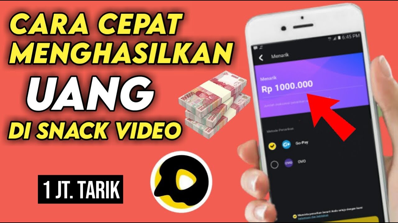 Cara mendapatkan uang dari Snack Video Dengan Menggunakan VPN