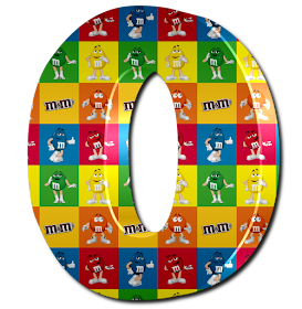 M. Michielin Alphabets: 4 - BLUE M&M CHOCOLATE ALPHABET PNG, #m&m
