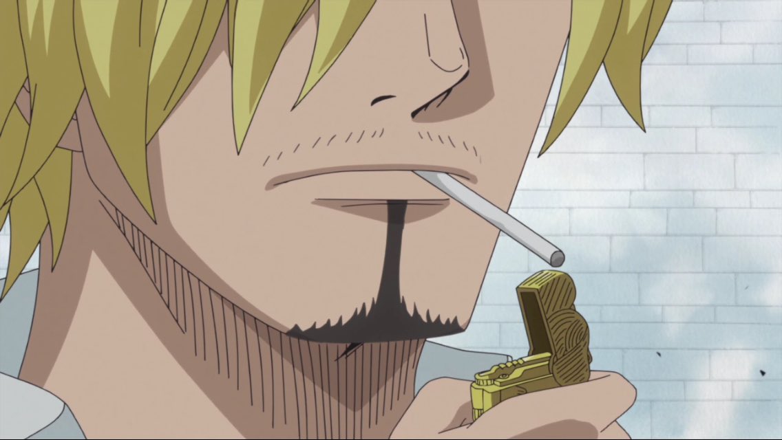 Vinsmoke Sanji One Piece Vinsmoke Sanji Merokok One Piece