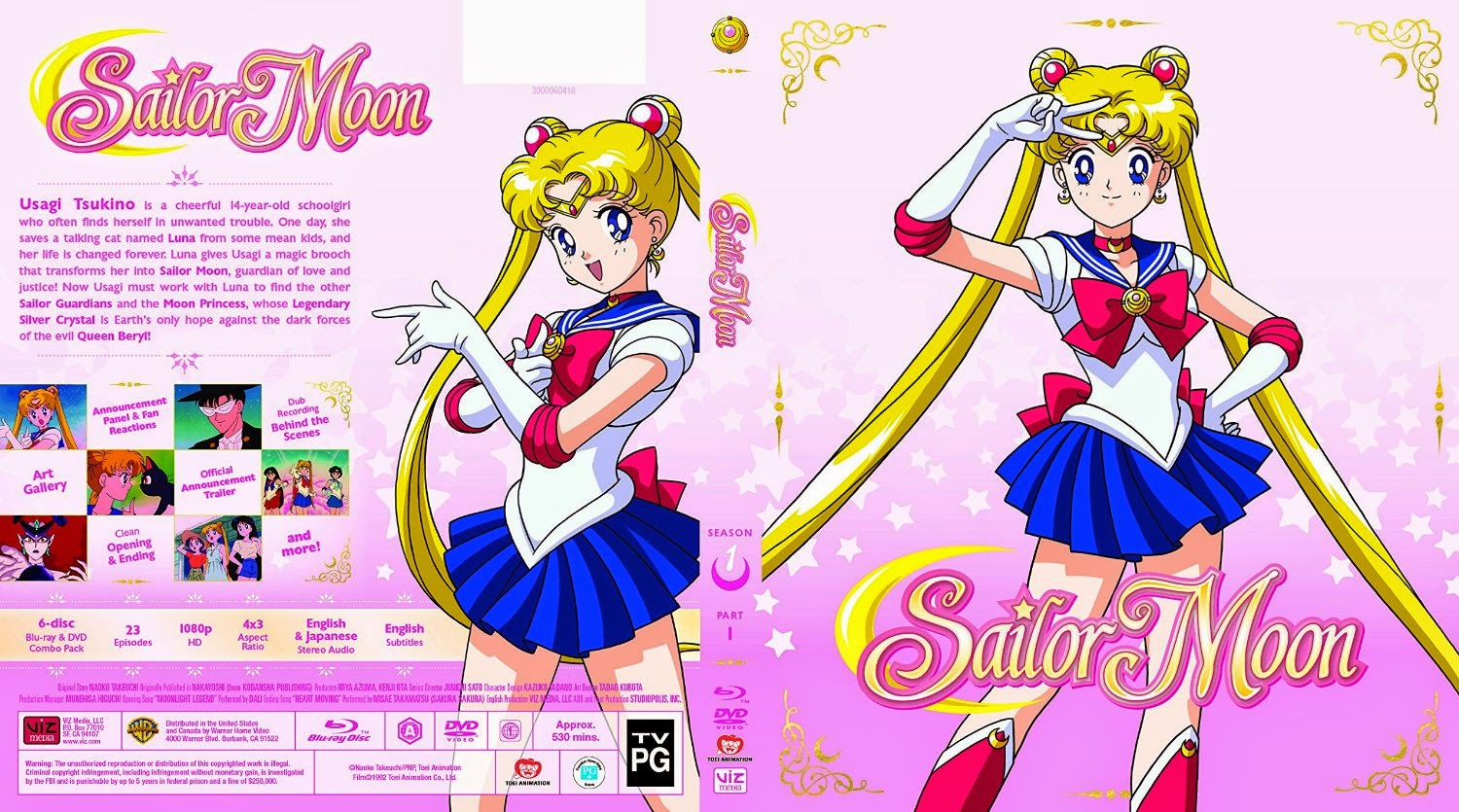 Sailor Moon Saison 1 Partie 1 Sailor Moon Season 1 Part 1 [LE Blu-ray/ DVD COMBO]] | Blu-Ray Movies