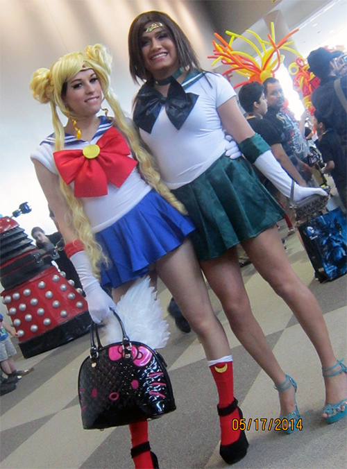 Sailor Moon and Jupiter Moon